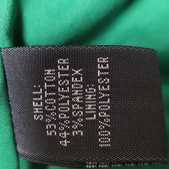 Kenneth Cole Reaction Kelly Green Lined Satin Look St. Patrick's Day Jacket Sz S - Picture 11 of 14